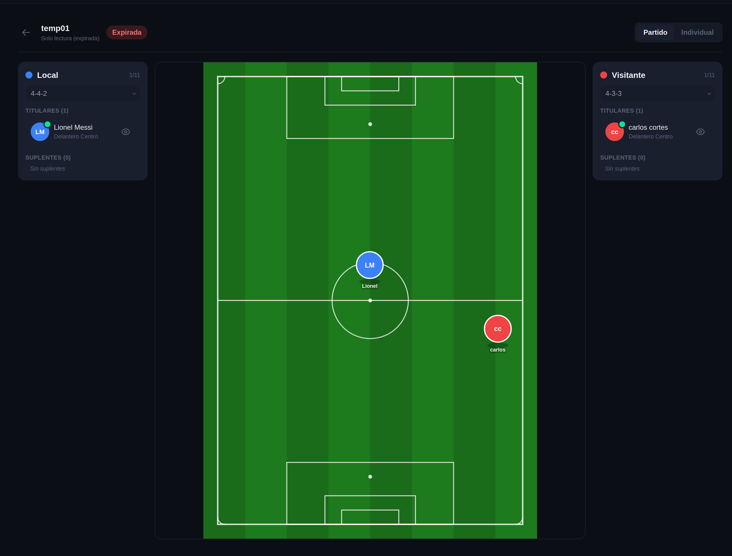 ElaScout - Campo táctico interactivo
